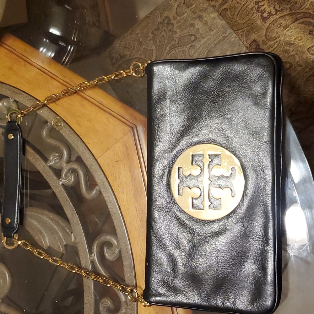Authentic Tory Burch Reva Clutch